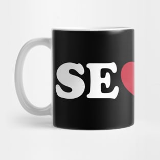 Seoul Love Heart Mug